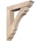 Ekena Millwork Olympic Traditional Smooth Bracket w/ Offset Brace, Douglas Fir, 7 1/2"W x 36"D x 40"H BKT0806X36X40OLY01SDF - alternate 1
